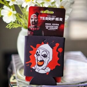 Damien Leone's Terrifier Art The Clown Horror Foam Drink Cover/Can Cooler Koozie